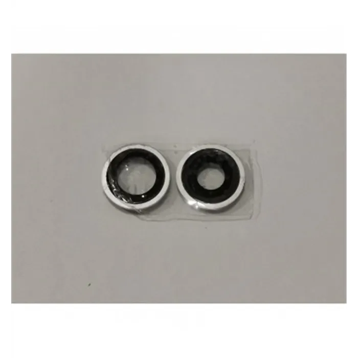 Set 2 cubiertas camara blanca para IPhone 11 A2111 A2221 A2223