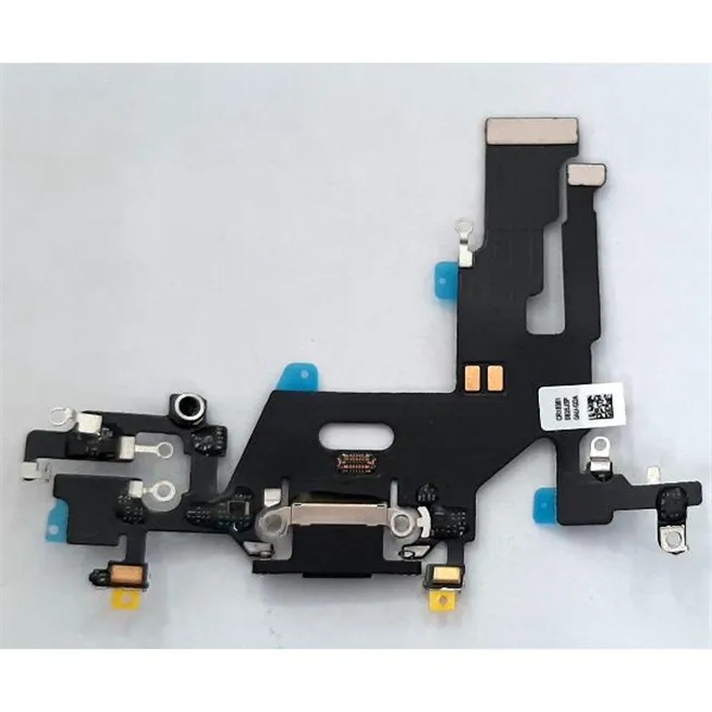 Flex puerto carga negro para IPhone 11 A2111 A2221 A2223 compatible