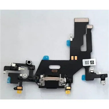 Flex puerto carga negro para IPhone 11 A2111 A2221 A2223 compatible