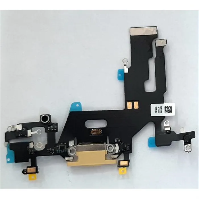 Flex puerto carga amarillo para IPhone 11 A2111 A2221 A2223 compatible