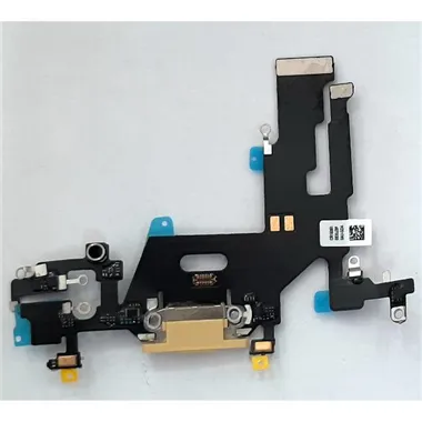 Flex puerto carga amarillo para IPhone 11 A2111 A2221 A2223 compatible