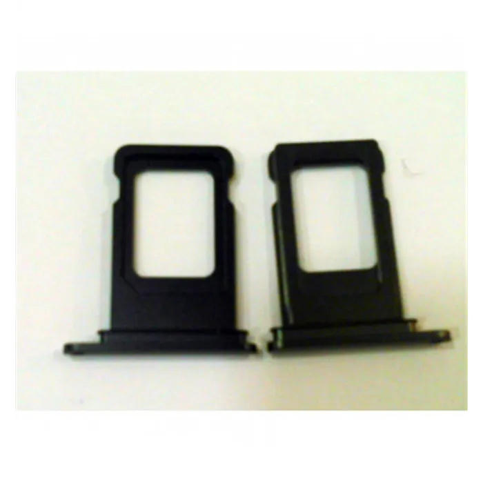Soporte o bandeja SIM negro para IPhone 11 A2111 A2221