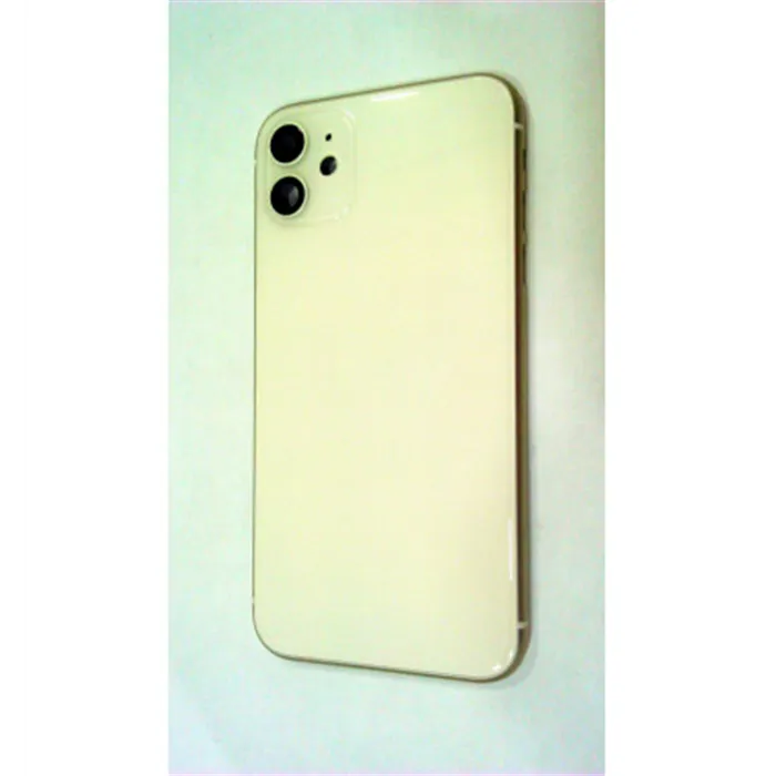 Carcasa central o marco blanco para  IPhone 11 A2111 A2221 A2223 mas tapa trasera o tapa bateria blanca