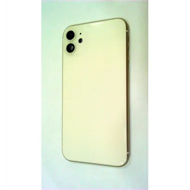 Carcasa central o marco blanco para  IPhone 11 A2111 A2221 A2223 mas tapa trasera o tapa bateria blanca