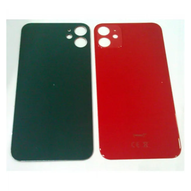 Tapa trasera o tapa bateria roja facil instalacion para Iphone 11 A2111 A2221 A2223