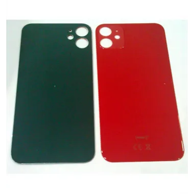Tapa trasera o tapa bateria roja facil instalacion para Iphone 11 A2111 A2221 A2223