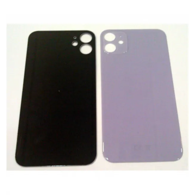 Tapa trasera o tapa bateria purpura facil instalacion para Iphone 11 A2111 A2221 A2223