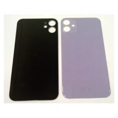 Tapa trasera o tapa bateria purpura facil instalacion para Iphone 11 A2111 A2221 A2223