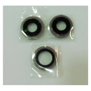 Lente camara para IPhone 11 Pro 11 Pro Max A2160 mas marco dorado