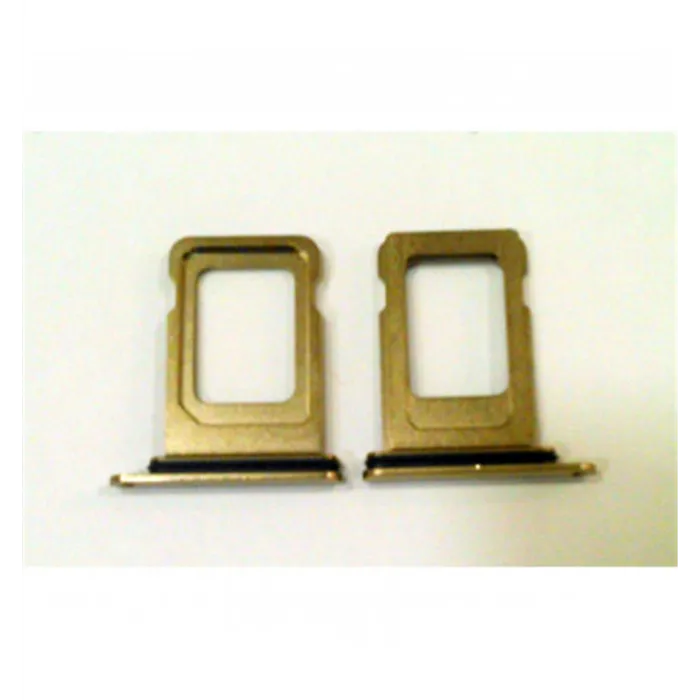 Soporte SIM dorado para IPhone 11 Pro A2160