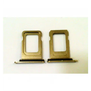 Soporte SIM dorado para IPhone 11 Pro A2160