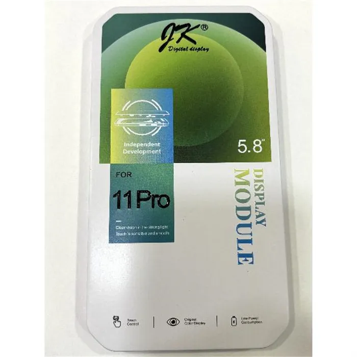 Pantalla LCD INCELL iPhone 11 Pro A2215 A2160 A2217 JK FHD mas tactil negro IC Intercambiable