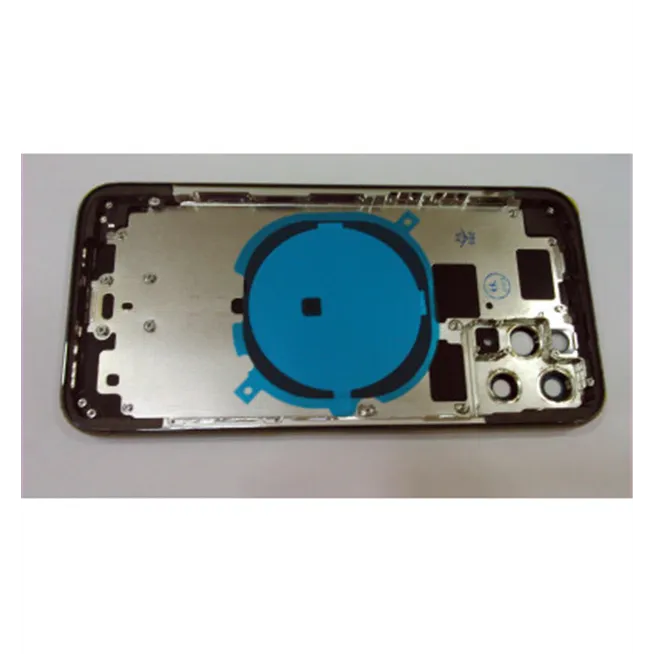 Carcasa central o marco negro para IPhone 11 Pro A2160 A2215 A2217 mas tapa trasera o tapa bateria negra