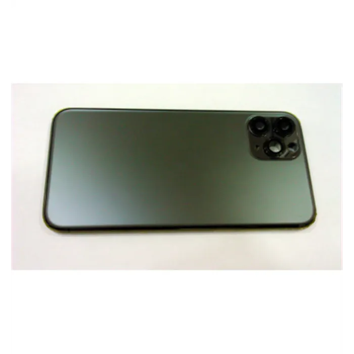 Carcasa central o marco negro para IPhone 11 Pro A2160 A2215 A2217 mas tapa trasera o tapa bateria negra