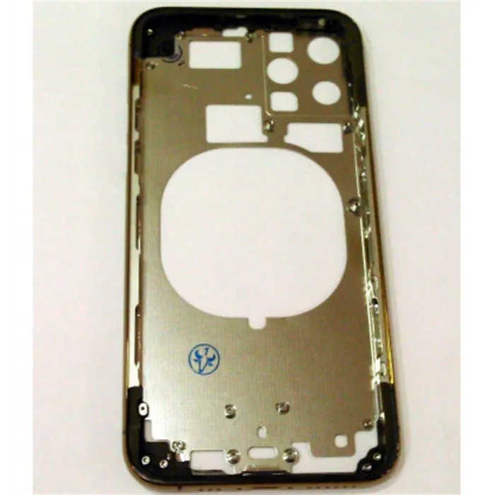 Carcasa central o marco dorado para IPhone 11 Pro A2160 A2215 A2217 calidad premium