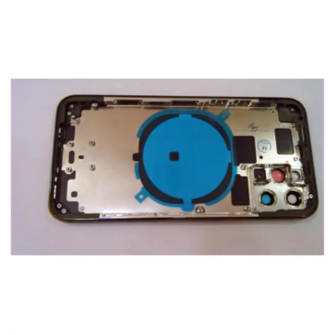 carcasa o marco central para Iphone 11 Pro A2160 A2215 A2217 mas tapa trasera o tapa bateria verde calidad premium