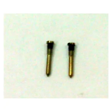 Set 2 tornillos dorados para IPhone 11 Pro Max A2161 A2218 A2220 calidad premium