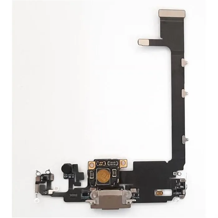Flex puerto carga dorado para IPhone 11 Pro Max A2161 A2218 calidad premium