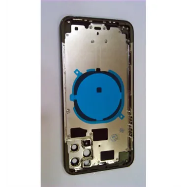 Carcasa central o marco verde para IPhone 11 Pro Max A2161 A2218 A2220 mas tapa trasera o tapa bateria verde