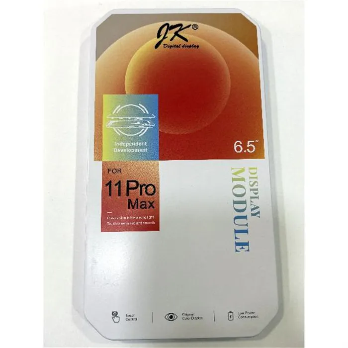 Pantalla LCD INCELL iPhone 11 PRO MAX A2218 A2161 JK FHD mas tactil negro IC Intercambiable