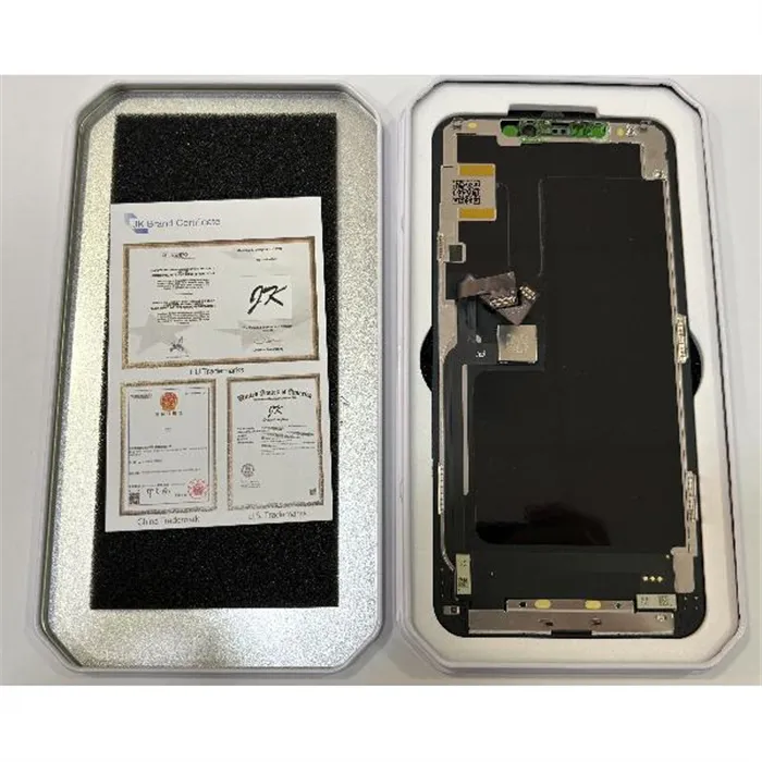 Pantalla LCD INCELL iPhone 11 PRO MAX A2218 A2161 JK FHD mas tactil negro IC Intercambiable