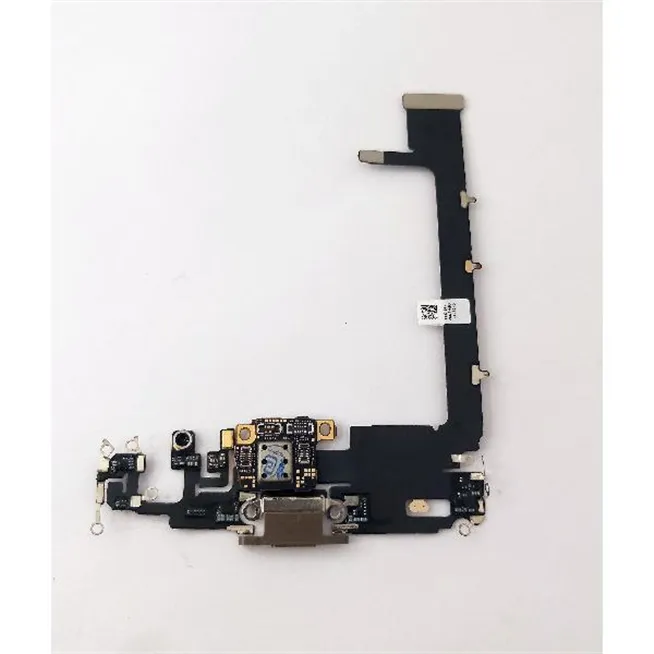 Flex puerto de carga dorado para Iphone 11 Pro Max compatible