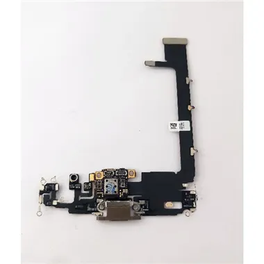 Flex puerto de carga dorado para Iphone 11 Pro Max compatible