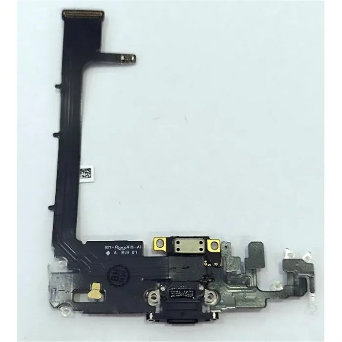 Flex puerto de carga negro para Iphone 11 Pro Max compatible