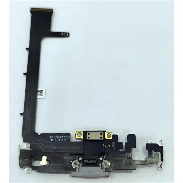 Flex puerto de carga gris para Iphone 11 Pro Max compatible