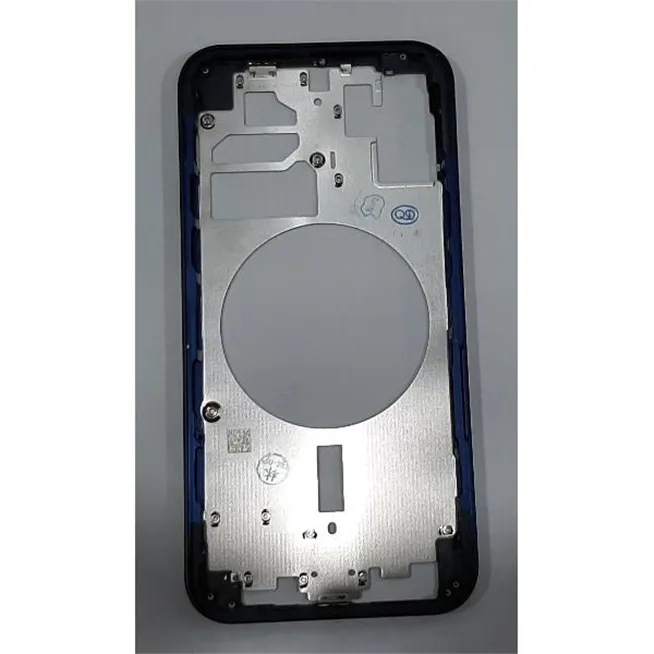 Carcasa central o marco azul para IPhone 12 A2176 A2399 A2398 A2400 calidad premium