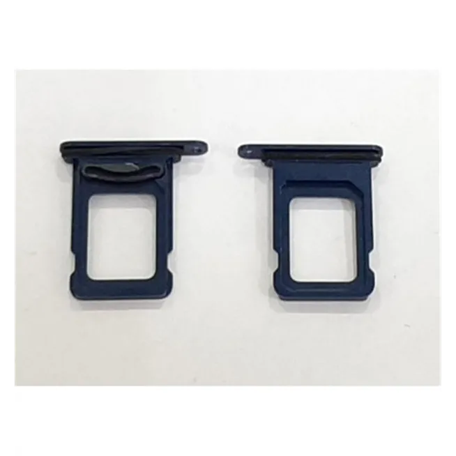 Soporte o bandeja dual sim azul para IPhone 12 A2172 A2402 A2403 A2404 calidad premium