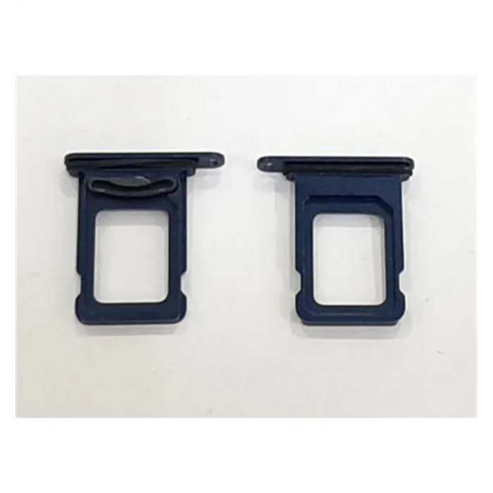 Soporte o bandeja dual sim azul para IPhone 12 A2172 A2402 A2403 A2404 calidad premium
