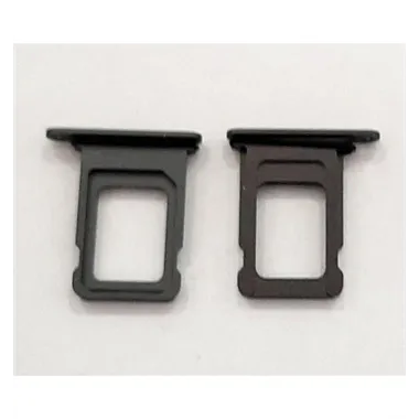 Soporte o bandeja single sim negra para IPhone 12 A2172 A2402 A2403 A2404 calidad premium