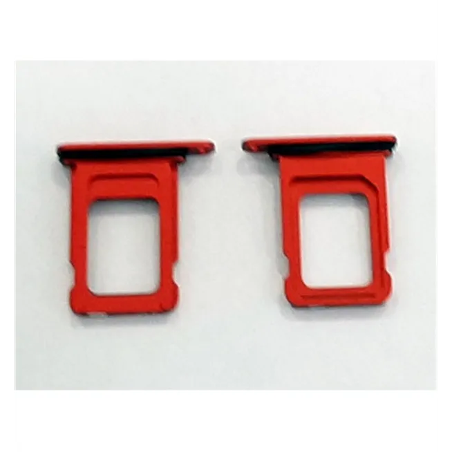 Soporte o bandeja single sim roja para IPhone 12 A2172 A2402 A2403 A2404 calidad premium