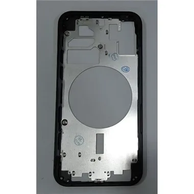 Carcasa central o marco negro para IPhone 12 A2176 A2399 A2398 A2400 calidad premium