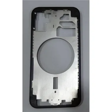 Carcasa central o marco negro para IPhone 12 A2176 A2399 A2398 A2400 calidad premium