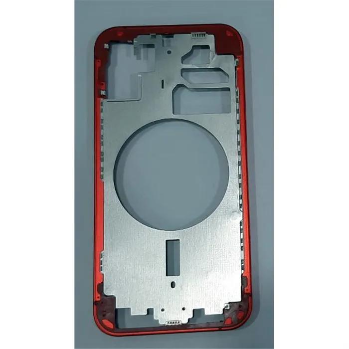 Carcasa central o marco rojo para IPhone 12 A2176 A2399 A2398 A2400 calidad premium