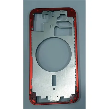 Carcasa central o marco rojo para IPhone 12 A2176 A2399 A2398 A2400 calidad premium
