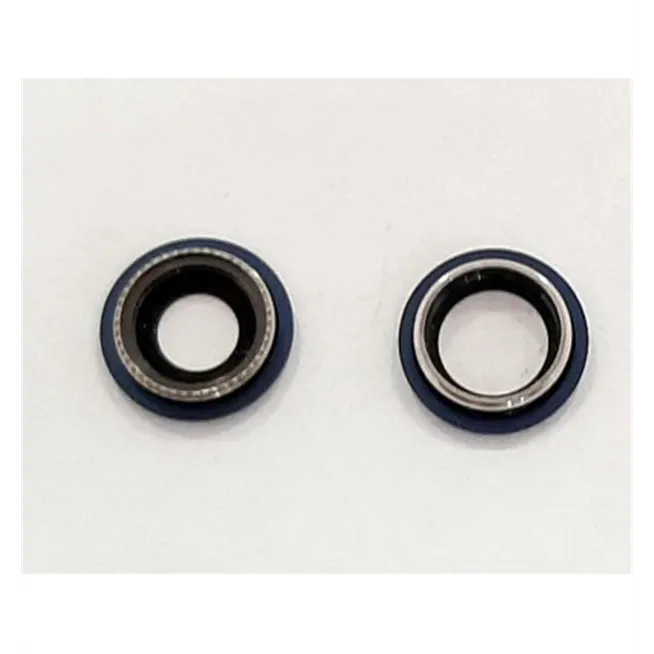 Set 2 cubierta camara azul para IPhone 12 A2176 A2399 A2398 A2400 12 Mini A2172 A2403 A2402 A2404 calidad premium