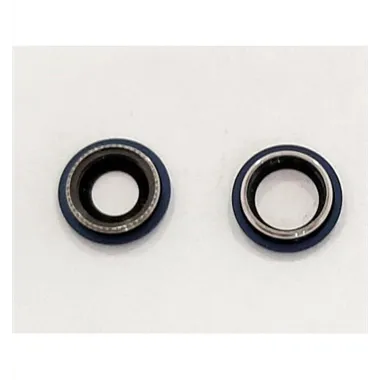Set 2 cubierta camara azul para IPhone 12 A2176 A2399 A2398 A2400 12 Mini A2172 A2403 A2402 A2404 calidad premium