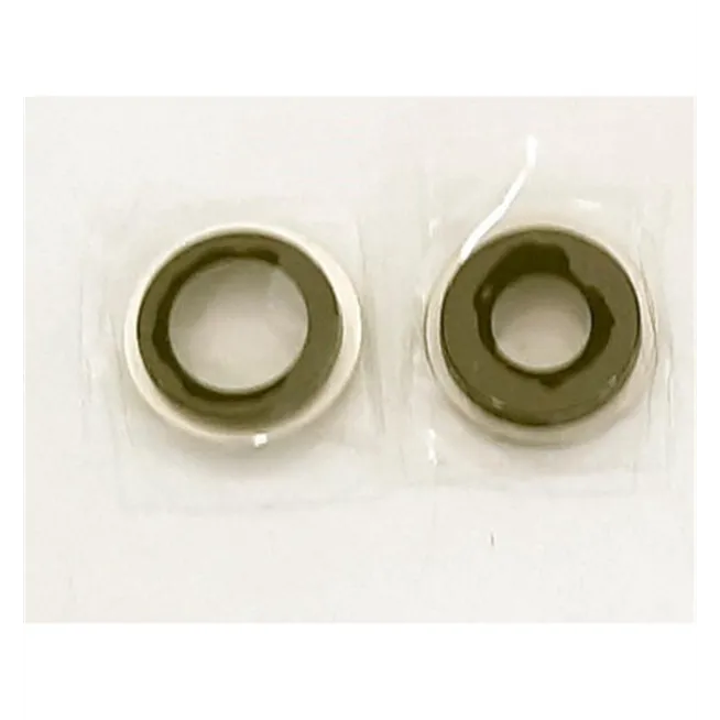 Set 2 cubierta camara blanca para IPhone 12 A2176 A2399 A2398 A2400 12 Mini A2172 A2403 A2402 A2404 calidad premium