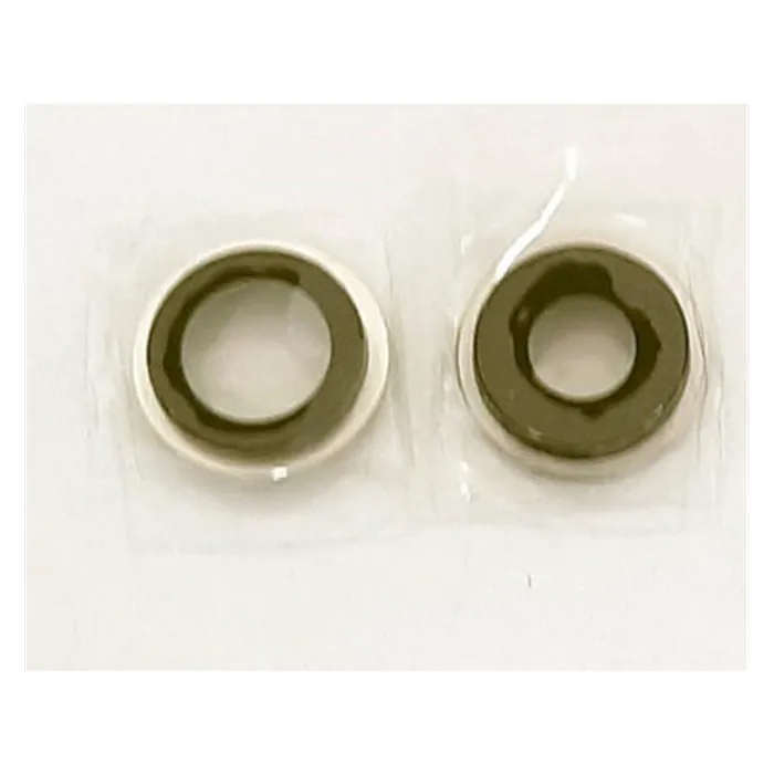 Set 2 cubierta camara blanca para IPhone 12 A2176 A2399 A2398 A2400 12 Mini A2172 A2403 A2402 A2404 calidad premium
