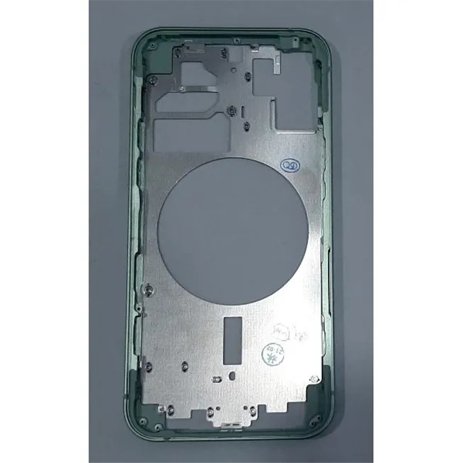 Carcasa central o marco verde para IPhone 12 A2176 A2399 A2398 A2400 calidad premium
