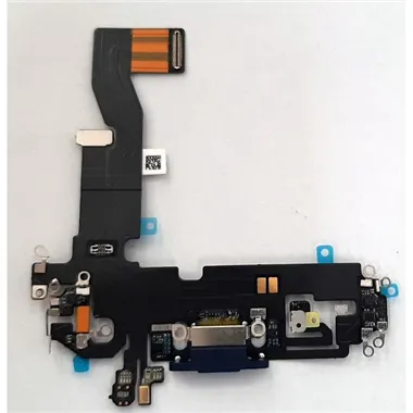 Flex puerto carga azul marino para IPhone 12 A2176 A2399 A2398 A2400 compatible