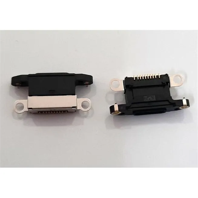 Conector carga negro para IPhone 12 IPhone 12 Pro A2176 A2399 A2398 A2400 A2407 A2341 A2406 A2408 calidad premium 