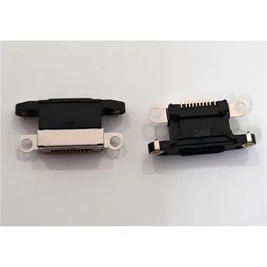 Conector carga negro para IPhone 12 IPhone 12 Pro A2176 A2399 A2398 A2400 A2407 A2341 A2406 A2408 calidad premium 