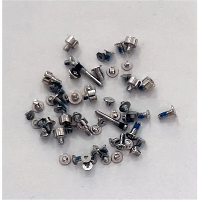 Set tornillos blancos para IPhone 12 A2172 A2402 A2403 A2404 calidad premium