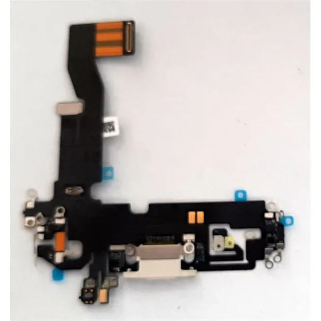 Flex puerto carga blanco para IPhone 12 A2176 A2399 A2398 A2400 compatible