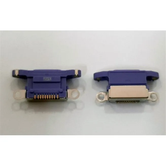 Conector carga lila para IPhone 12 IPhone 12 Pro A2176 A2399 A2398 A2400 A2407 A2341 A2406 A2408 calidad premium