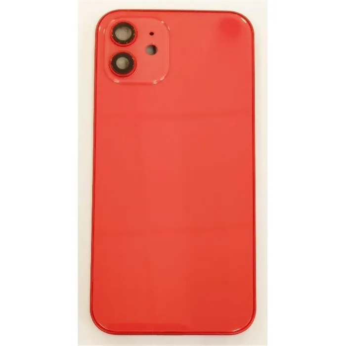 Carcasa central o marco rojo para IPhone 12 A2176 A2399 A2398 A2400 mas tapa mas cubierta